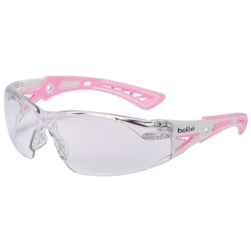 Bolle Safety 286-40254 Rush Plus Small Safety Glasses Clear Anti-Fog ...