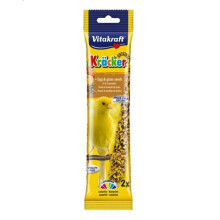 (One Size, Egg & Grass Seeds) Vitakraft Canary Kracker Treat (Pack Of 7)