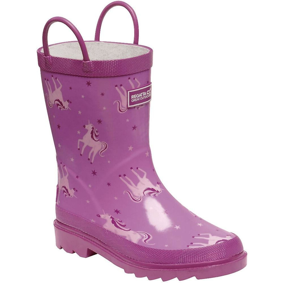 Regatta Kids ' Minnow Jnr W Wellingtons - Unicorn/Rorc - EU32/UK13 - Image 3