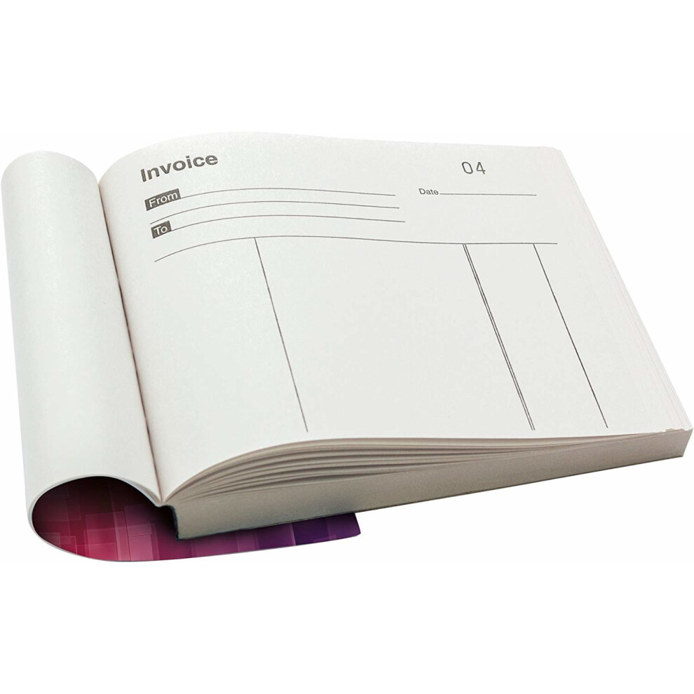 Invoice Book with carbon, 100 Duplicate sets 105x130mm(Pack of 1)