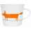 Scion Scion  Mr Fox Mug, Orange and Ceramic 1