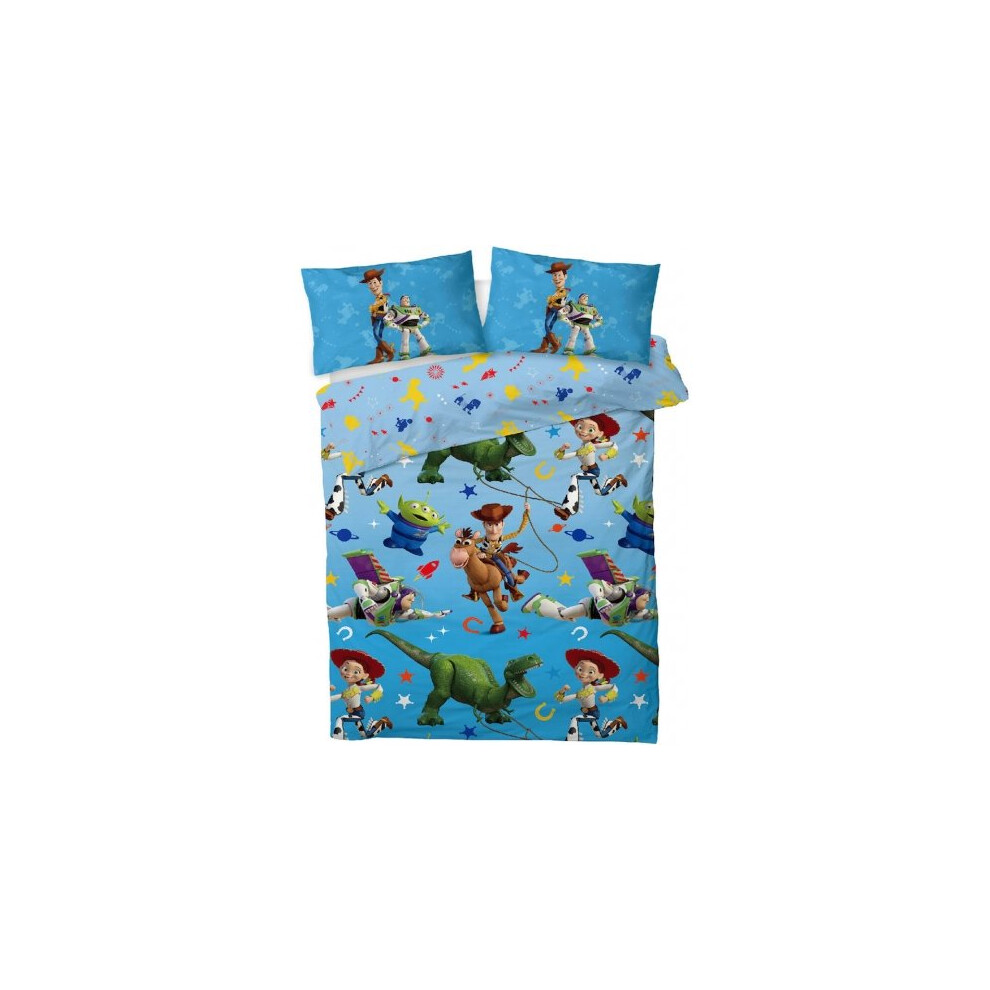 Toy Story 4 Lasso Reversible Double Duvet Cover Set