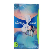 Always, Infinity Flex Foam mit Flexi-Flügeln, Größe 2, Starker Fluss, Geruchlos, 32 Binden