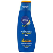 Nivea Sun Feuchtigkeitsspendende Sonnenlotion Sofortschutz LSF 15 200 ml