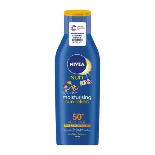 NIVEA Nivea Sun Παιδικό Ενυδατικό Αντηλιακό SPF 50 200 ml