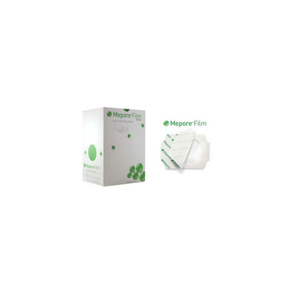 Mepore Film Dressings 6Cm X 7Cm X 10 Adhesive Film Dressings