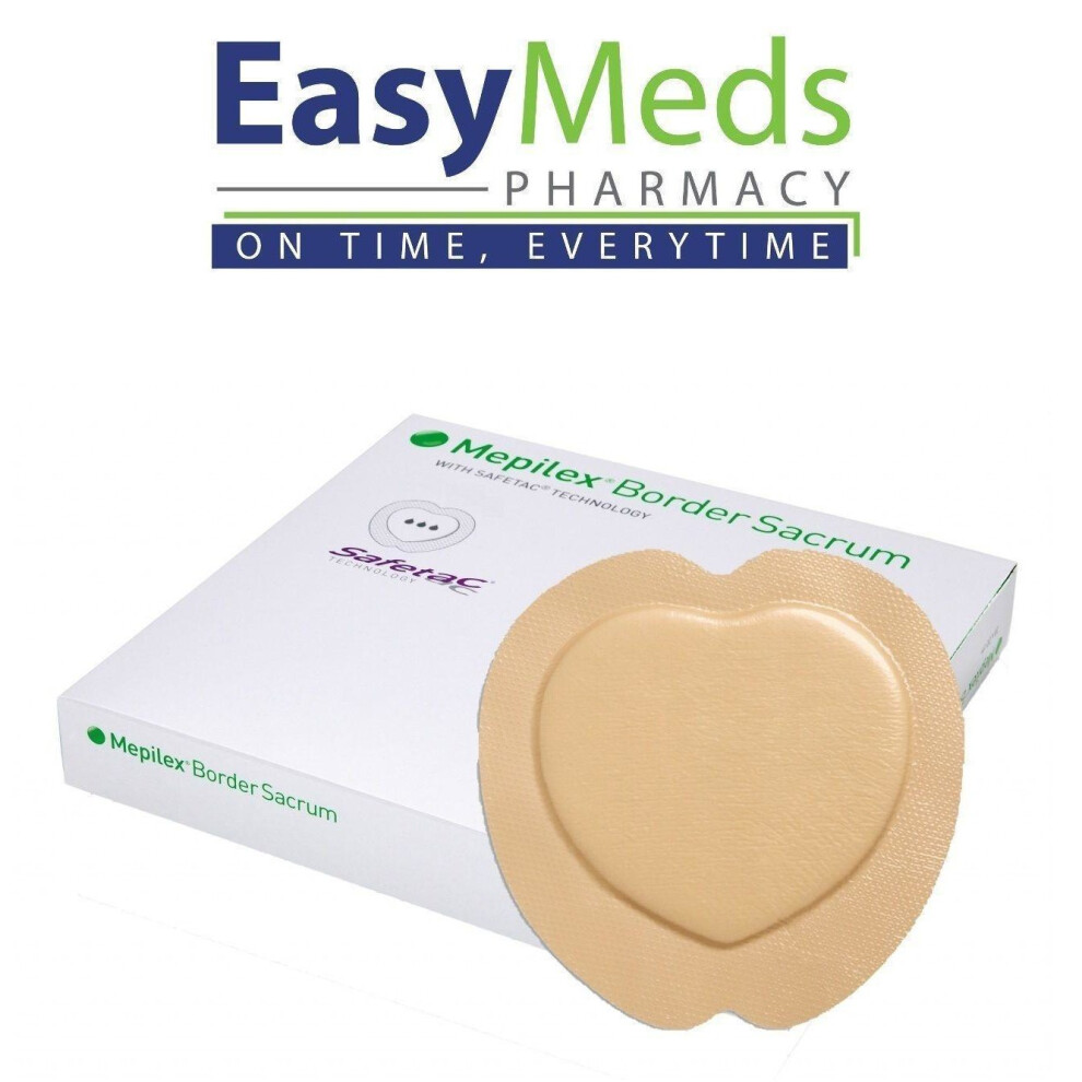 Molnlycke Mepilex Border Sacrum Sacral Dressings 15Cm X 15Cm - Wounds Ulcers 282500 - 1