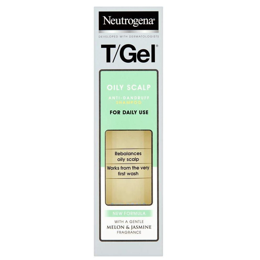 Neutrogena T/Gel Shampoo Oily/Greasy hair 125ml/250ml - 125ml