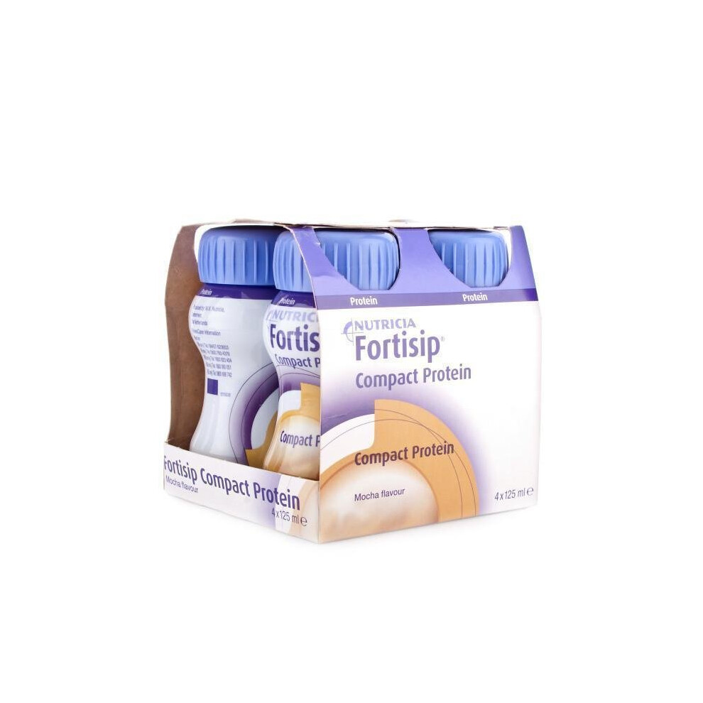 Nutricia Fortisip Compact Protein Mocha ( 4 X 125Ml) - 1