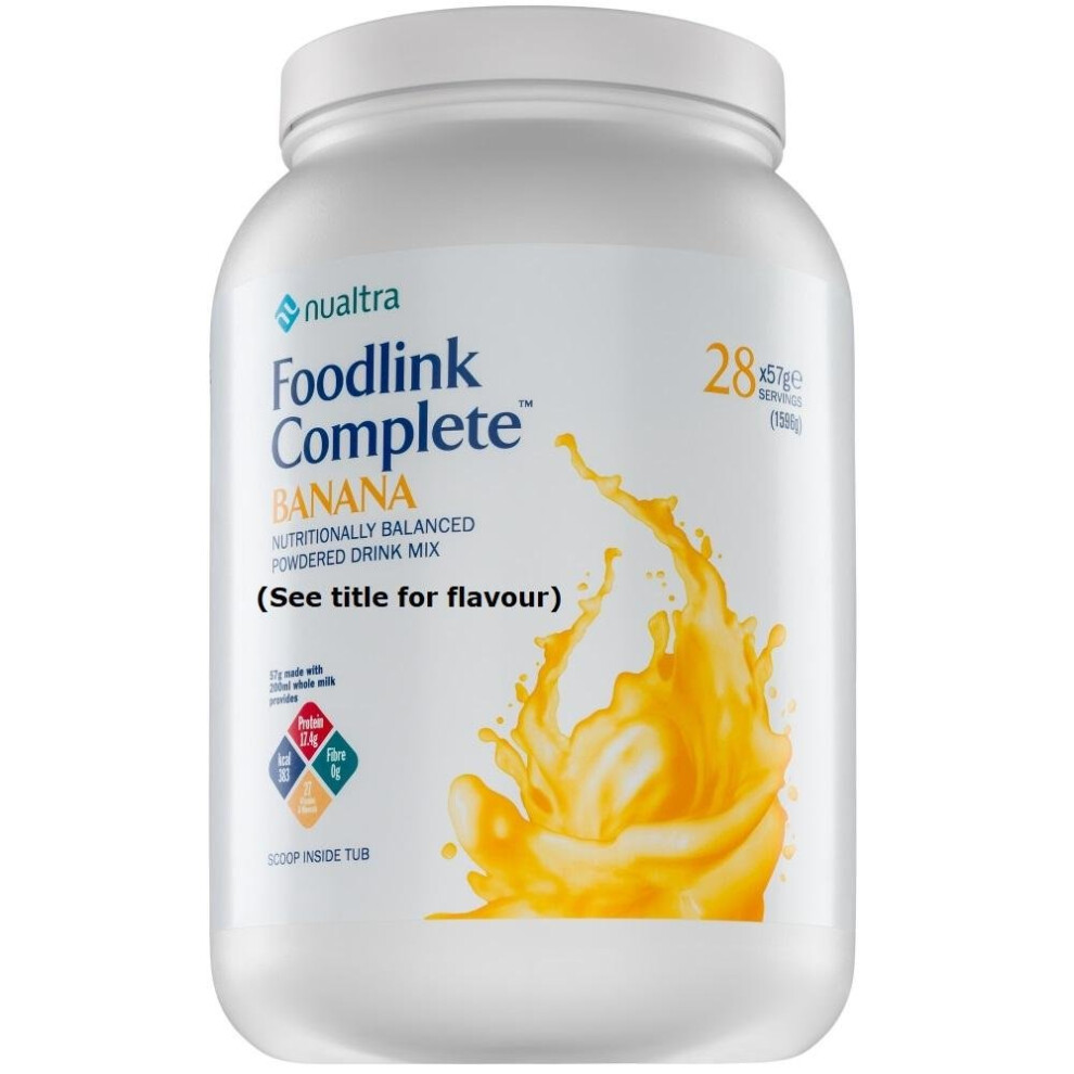 Nualtra Foodlink Complete Chocolate Tub 1596G