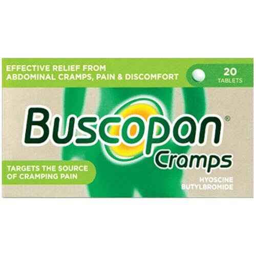 Sanofi Buscopan Cramps Tablets 20