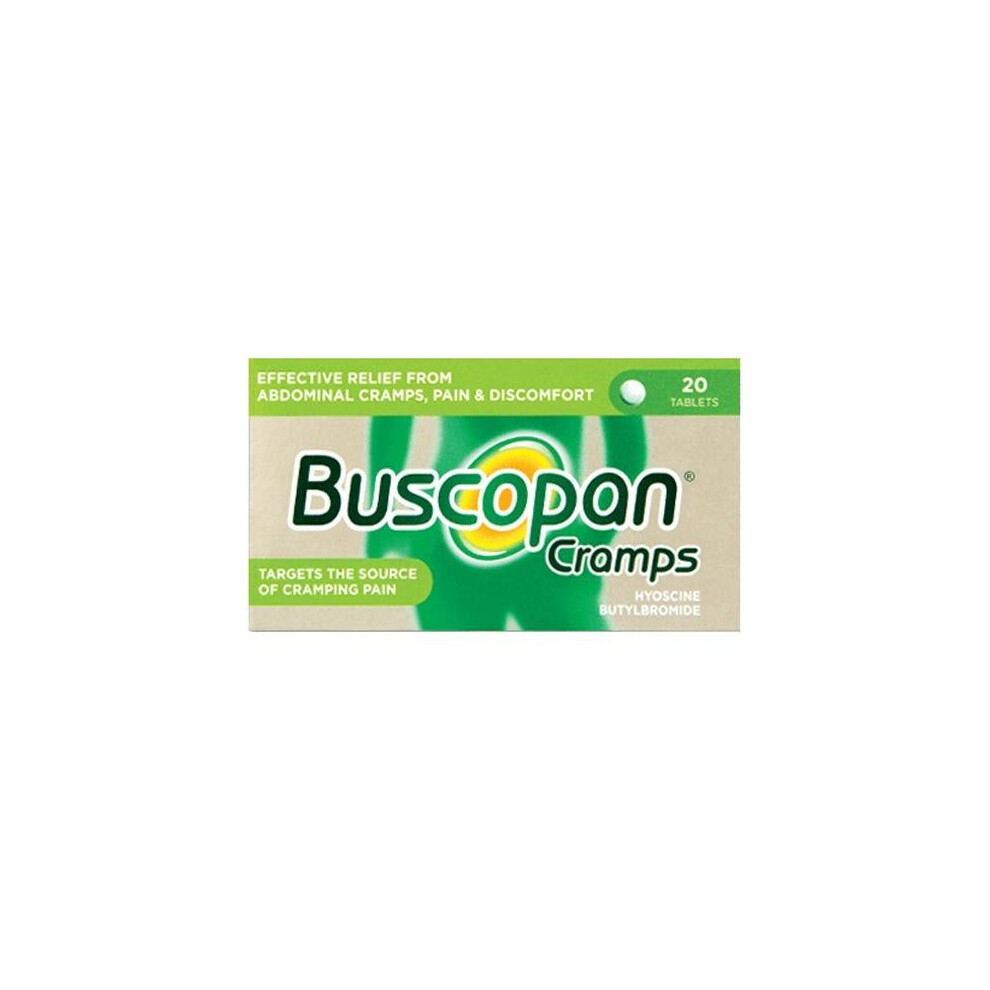 Sanofi Buscopan Cramps Tablets 20