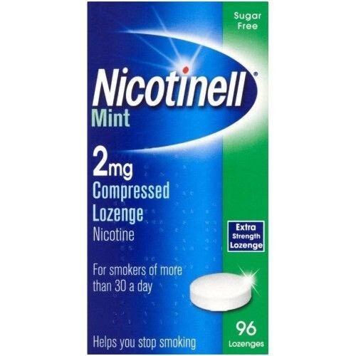 Nicotinell Mint Compressed Lozenges 2mg x 96