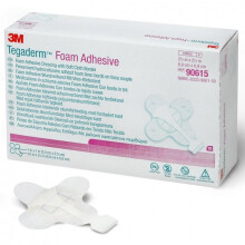 Tegaderm Foam Adhesive Mini Wrap Dressings 6.9 x 6.9cm x 5 (90615)