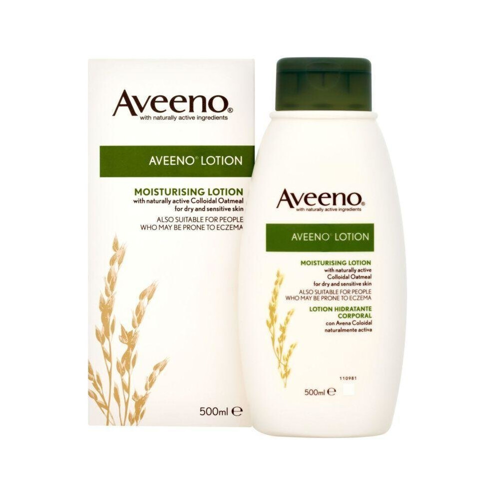 Aveeno Moisturising Lotion 500Ml With Colloidal Oatmeal