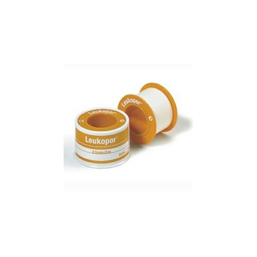 Bsn Medical Leukopor Hypo-Allergenic Surgical Tape 5Cm X 5M X6