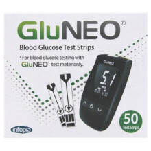 GluNEO Blood Glucose Test Strips x 50