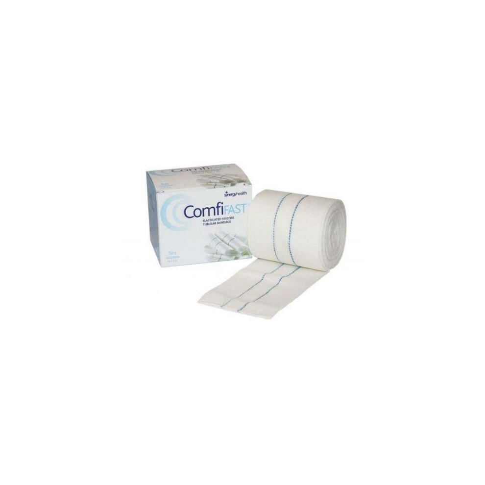 Comfifast Blue Elasticated Tubular Bandage 7.5Cm X 5M - 1