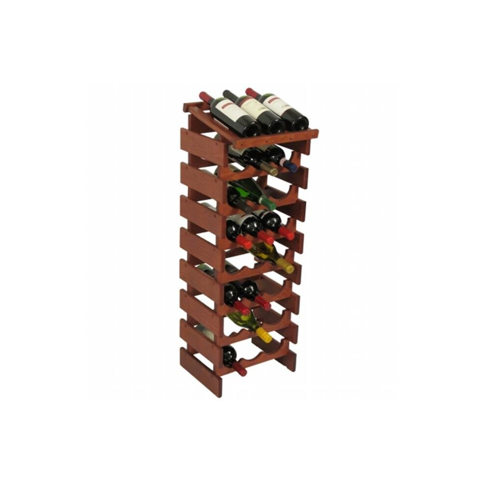 Wooden Mallet WRD37MH 24 Bottle Dakota Wine Rack with Display Top-image-OPC-P5MWCZ6-NEW