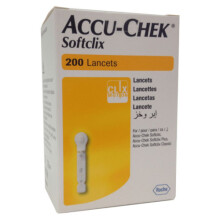 ACCU-CHEK Softclix Lancets 0.4mm/28 Gauge (200)