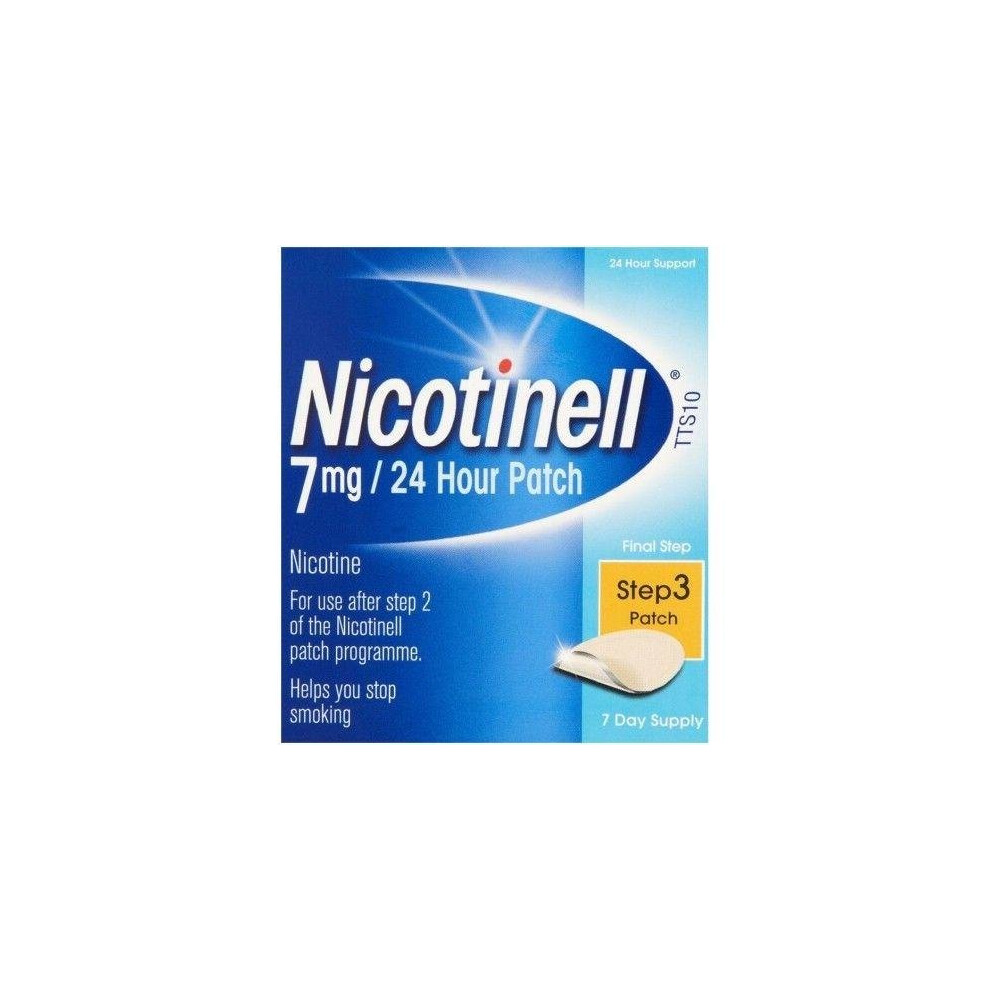 Nicotinell Tts10 Patch (Step 3) 7Mg X 7 37Mg
