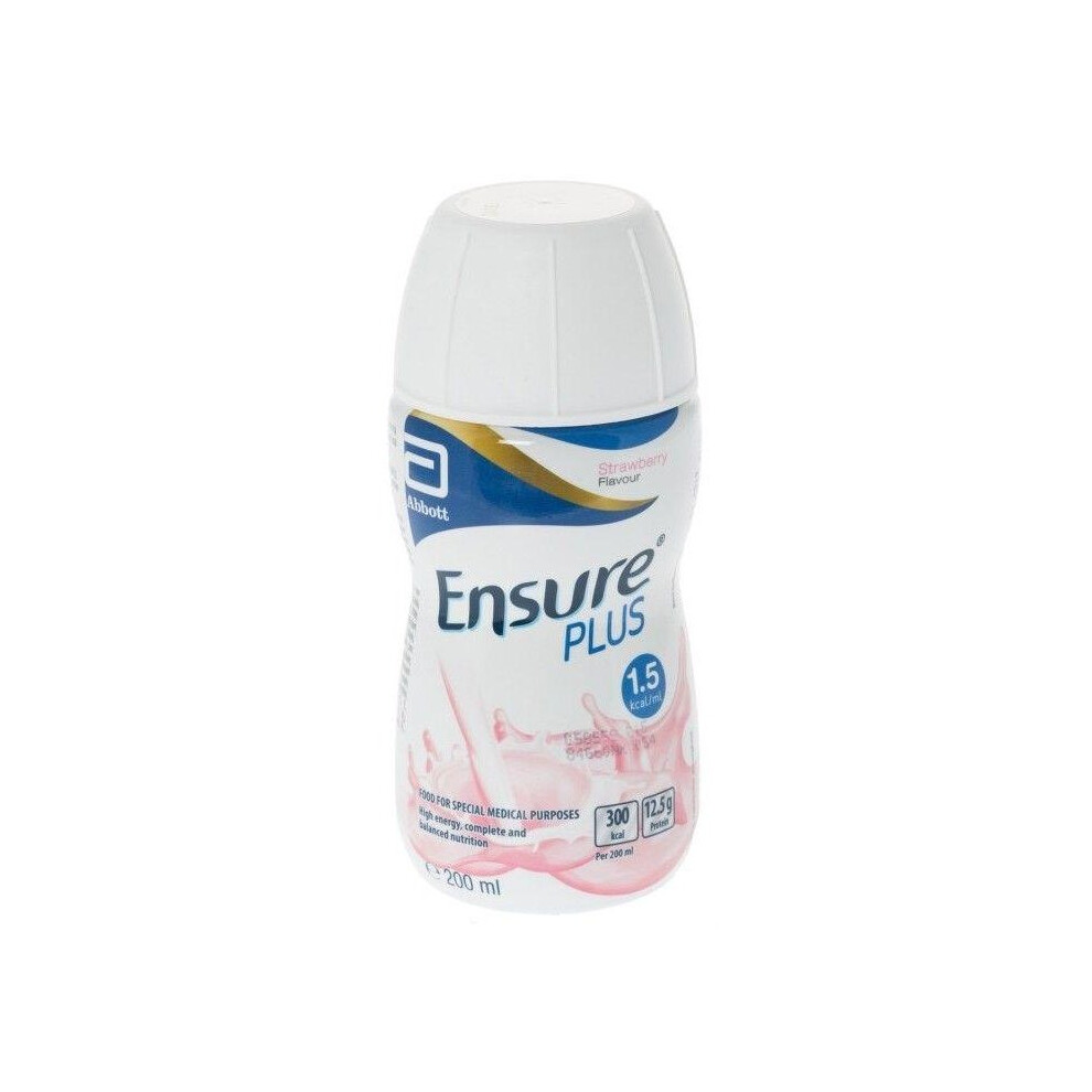 Ensure Plus Milkshake Strawberry 200ml x 28 - Bulk Buy Discount