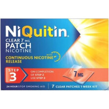NiQuitin CQ Clear Patches (steg 3) 7 mg x 7