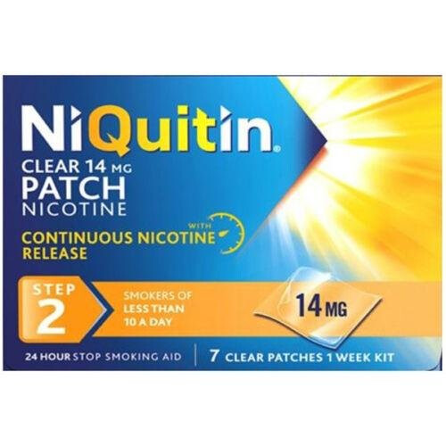 NiQuitin NiQuitin CQ Clear Patches (Step 2) 14mg x 7