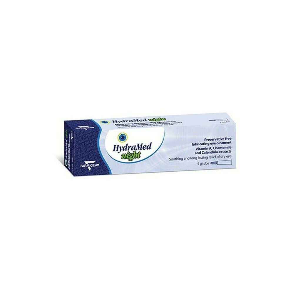 Hydramed Night Preservative-Free Eye Ointment 5g