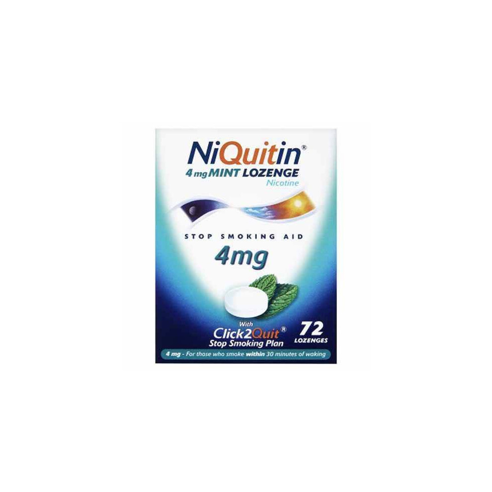 Niquitin Mint Lozenges 4Mg X 72 Â Mint Nicotine Replacement Therapy For Cravings (Product Code: Mint Lozenges 4Mg X 72)