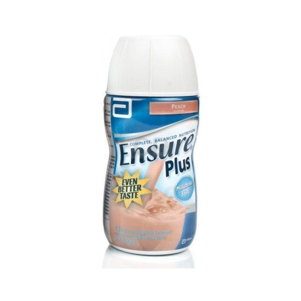 Ensure Plus Milkshake Peach 200ml x 28 - Bulk Buy Discount