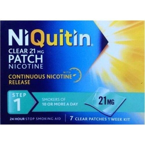 NiQuitin NiQuitin CQ Clear Patches (Step 1) 21mg x 7
