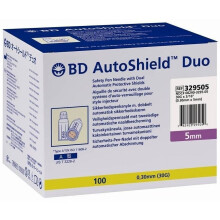 BD Autoshield Duo Safety Pen Needles 5mm 30G x 100