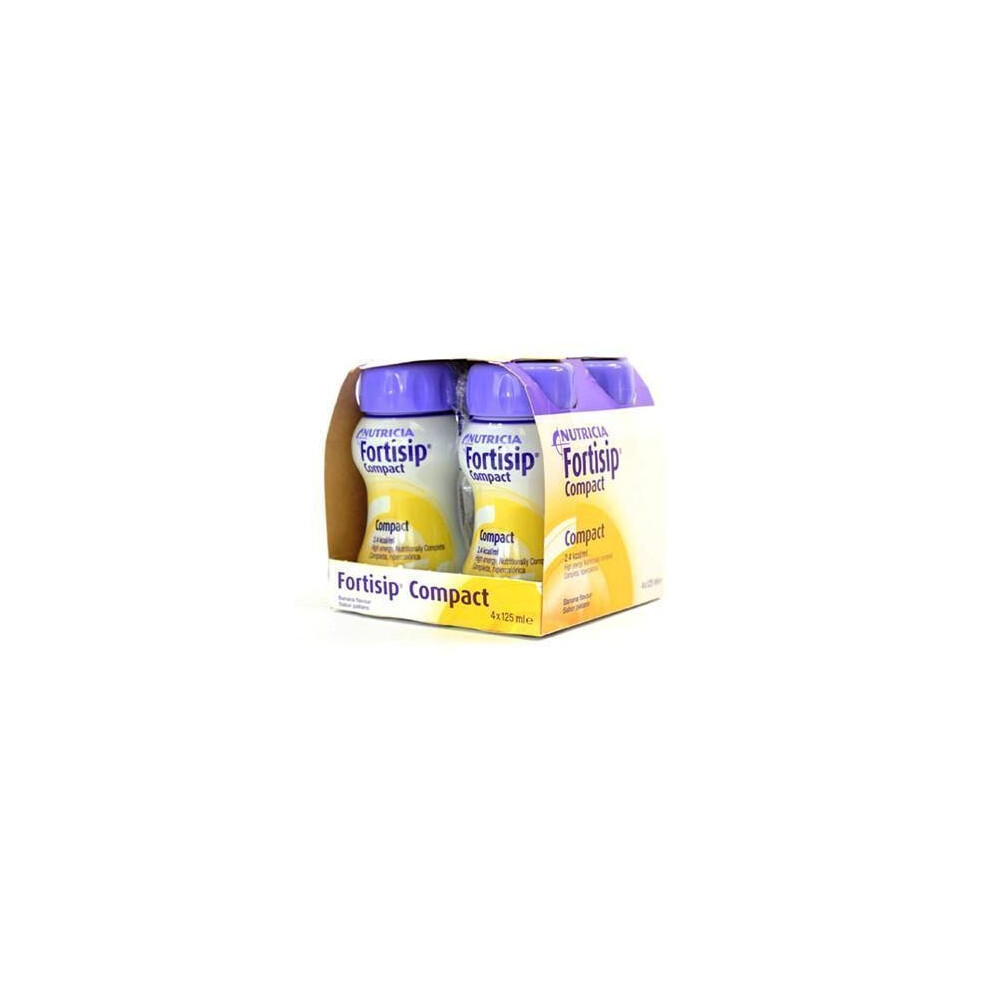 Nutricia Fortisip Compact Banana ( 4 X 125Ml) - 1