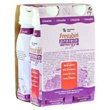 Fresubin Protein Energy Tropical 200ml x 4 - Tropical Fruits, Gluten & Lactose Free, High Protein & Energy, Ready-to-Use Bottle