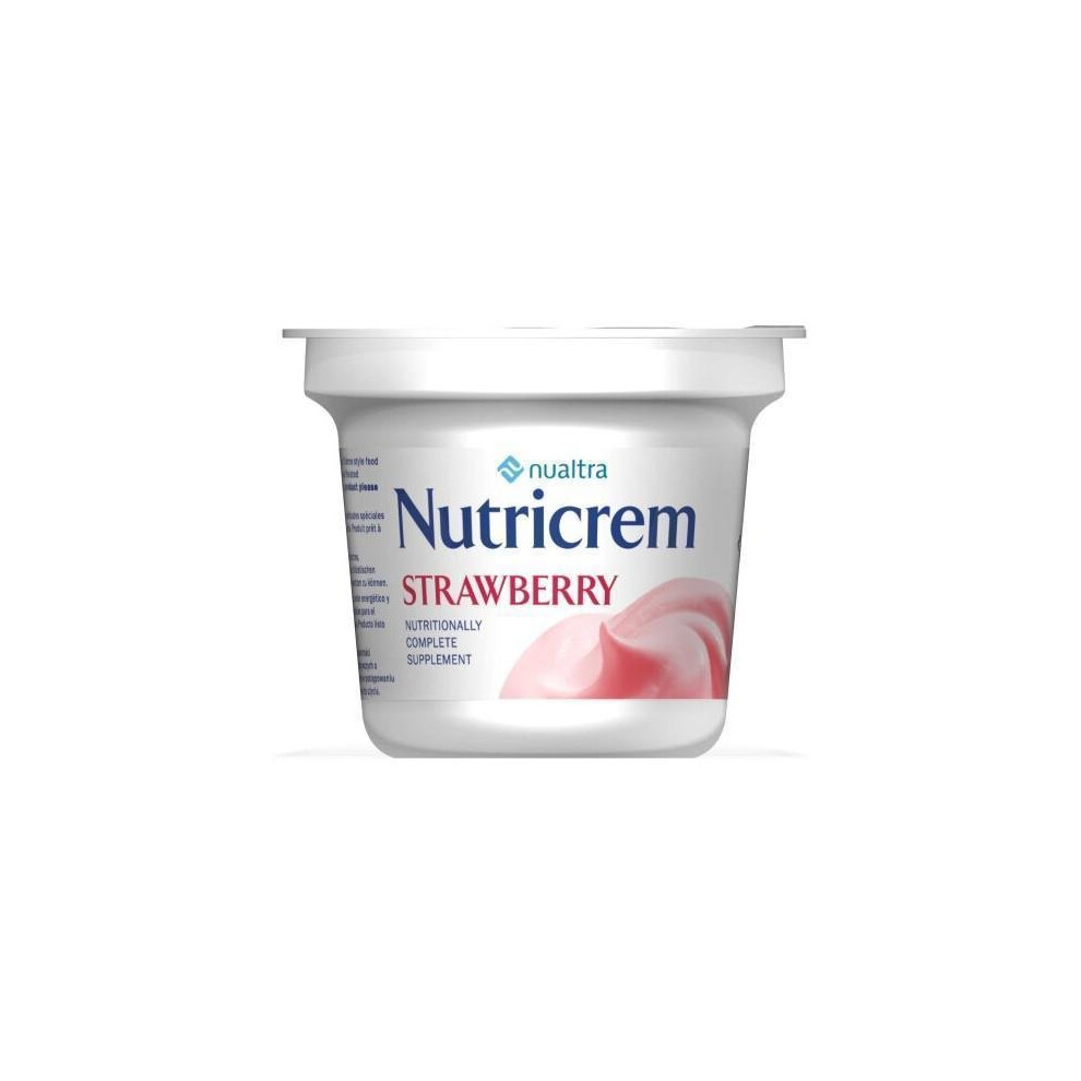 Nutricrem Dessert Strawberry (4x125g) x 4 Packs