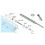 (1) Floating Hidden Concealed Shelf Support Bracket 1