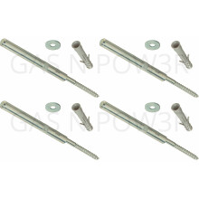(4) Floating Hidden Concealed Shelf Support Bracket