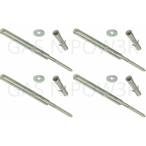 (4) Floating Hidden Concealed Shelf Support Bracket