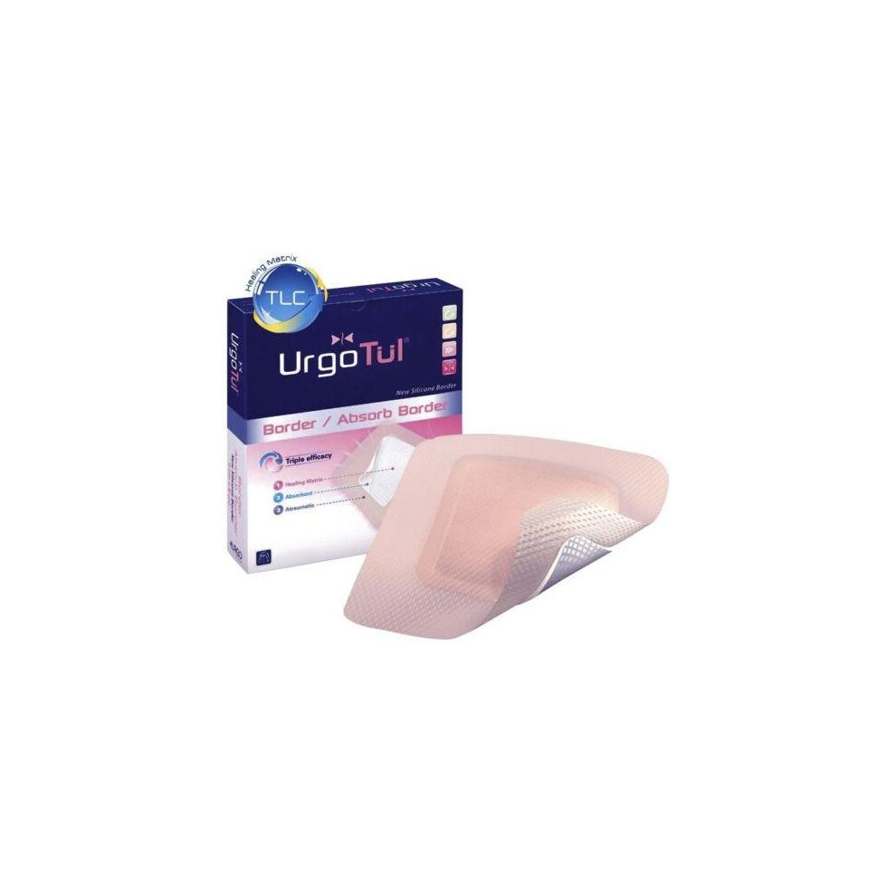 Urgotul Absorb Border Dressings with TLC 8cm x 8cm - 5