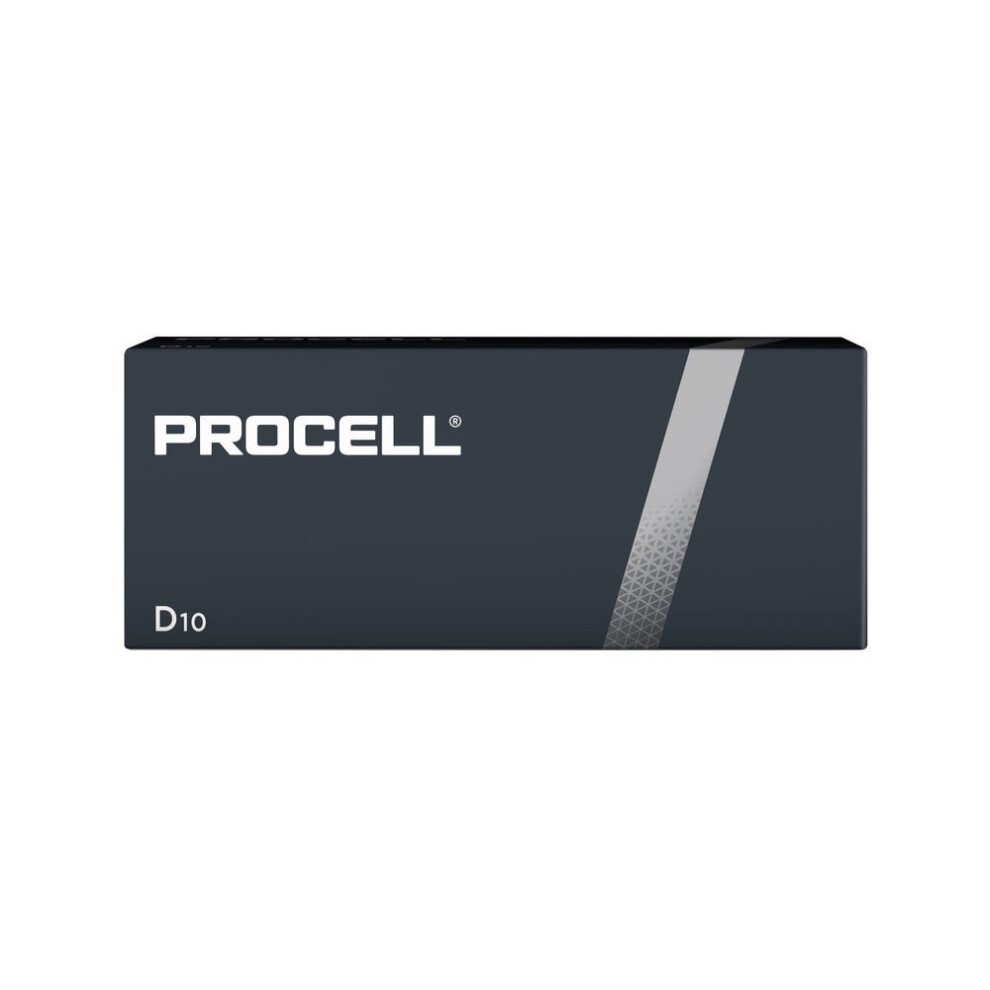 Duracell Procell D Batteries Pack Of 10 5007610 DU12178