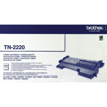 Cartouche de toner Brother TN-2220 Noir haute capacité - 2600 pages - Compatible HL-2240/2240D/2250DN/2270DW