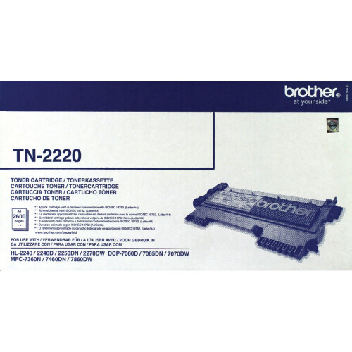 Brother Toner Oryginalny Brother TN2220 Czarny