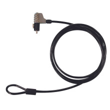 Q-Connect Laptop Computer Numerical Cable Lock KF04556 KF04556