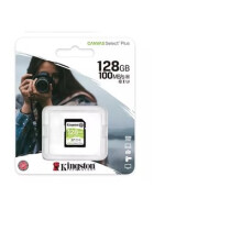 Kingston Canvas Select Plus  V30 128Gb Sd Class 10 Uhs-I U3 Flash Card SD2S/128GB