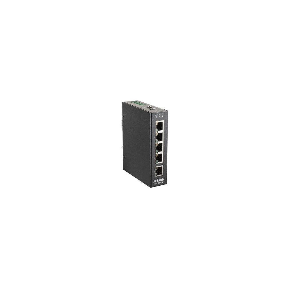D-Link DIS-100E-5W 5 Ports Ethernet Switch 2 Layer Supported Twisted Pair W DIS-100E-5W