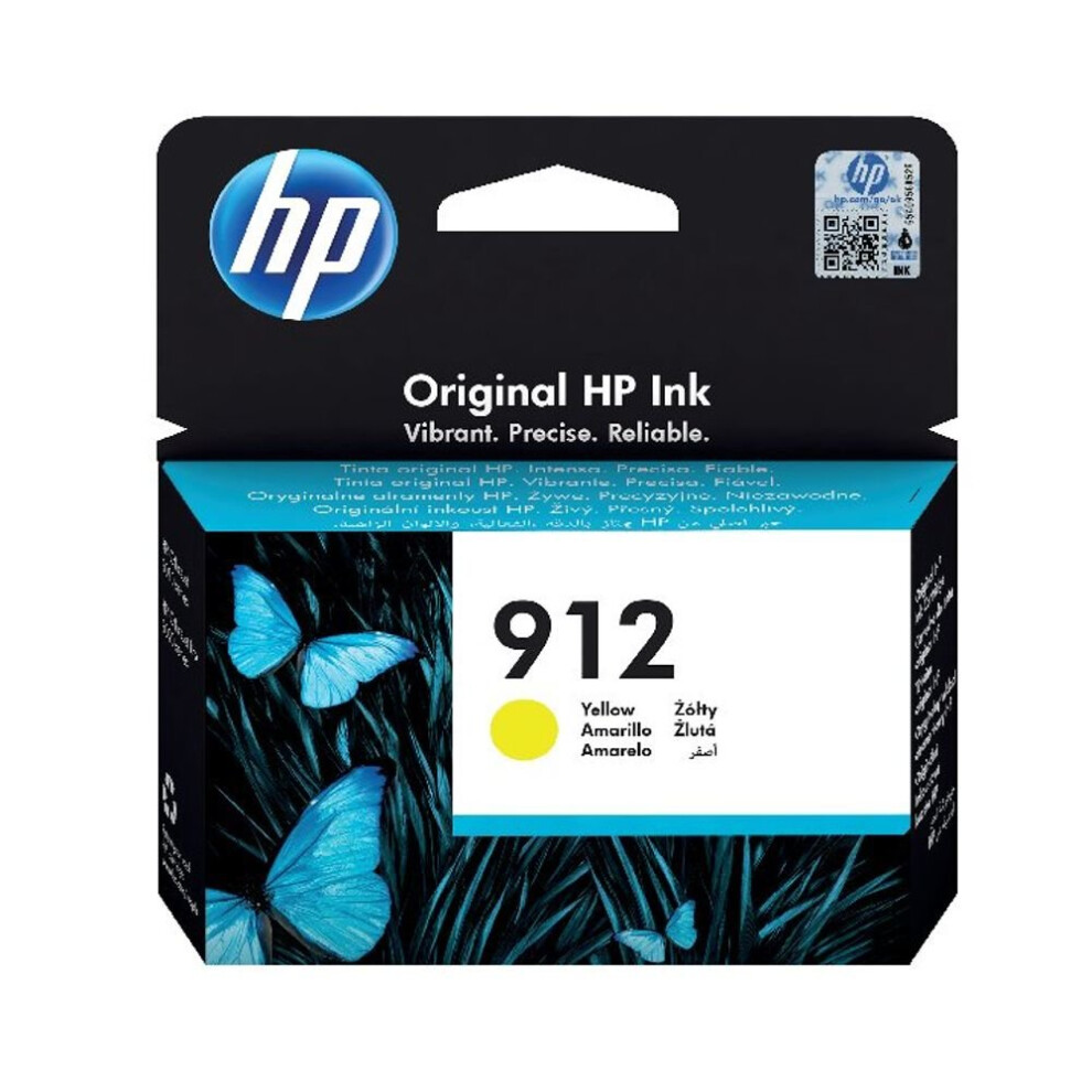 Hp 912 Ink Cartridge 2.93Ml 3Yl79ae Hp3yl79ae Yellow 192545866804