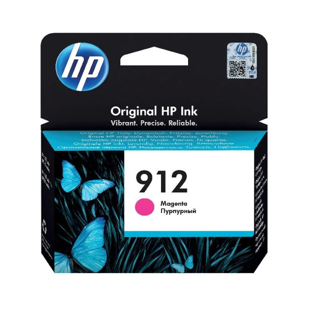 Hp 912 Ink Cartridge Magenta 2.93Ml 3Yl78ae Hp3yl78ae