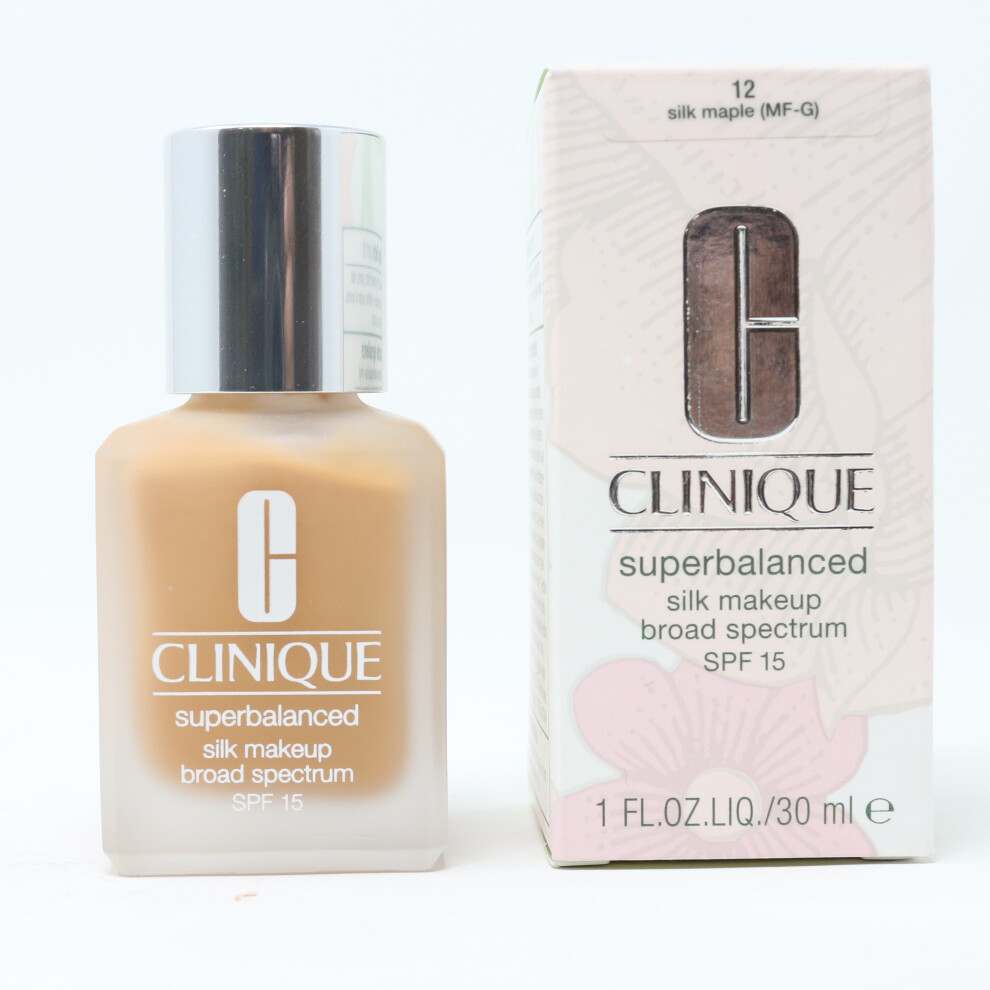 Clinique Superbalanced Silk Makeup Spf15 (Choose Your Shade) 1oz  New In Box