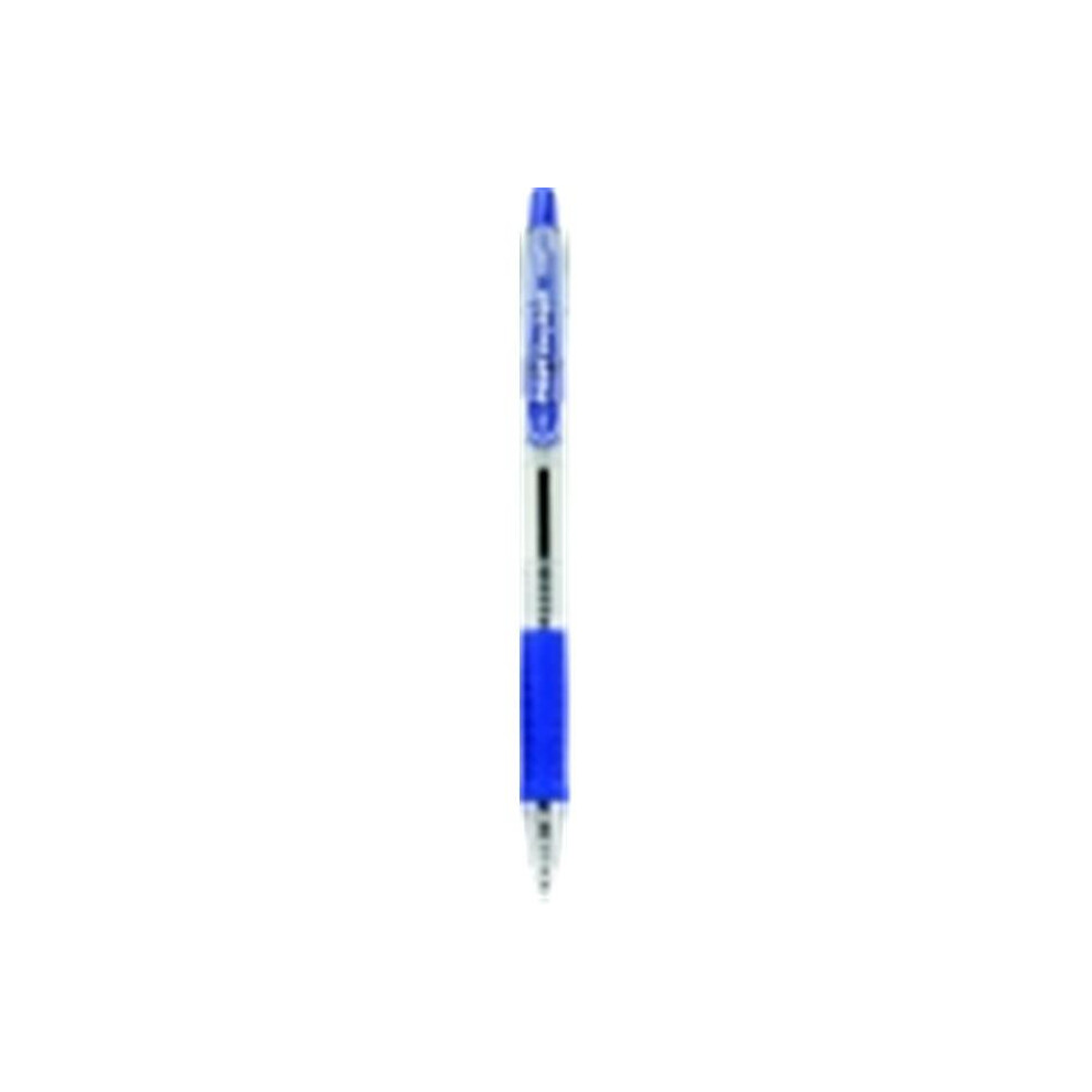 Pilot 0.7 mm. Fine Tip Easy Touch Retractable Ballpoint Pen - Blue, Pack 12